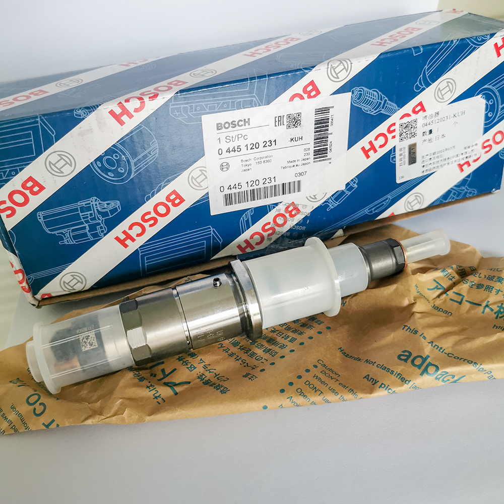 Genuine Bosch injector 0445120231 and 0445120236 are on sale