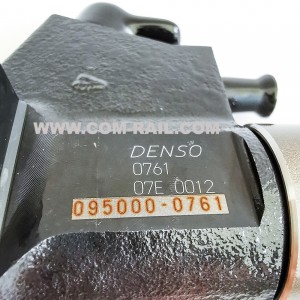 original denso drivstoffinjektor 095000-0760 1-15300415-1 for ISUZU