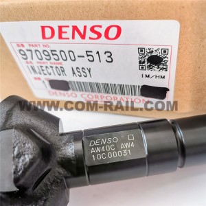 Original Common rail injector 9709500-513 095000-5135 16600-AW40# សម្រាប់ NISSAN