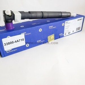 DELPHI injektor bahan bakar asli 28229873 33800-4A710 HYUNDAI KIA paket baru