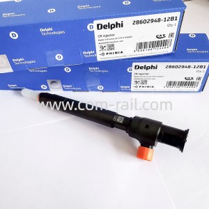 DELPHI original injector 28602948 for DW10F 2.0 HDi / TDCi Euro 6 diesel engine (Delphi DFI1.5 common-rail system, 1600 bar rail pressure)
