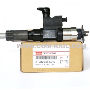 Original Denso injektor goriva 295050-1520 8-98243863-0 za ISUZU 4HK1 6HK1