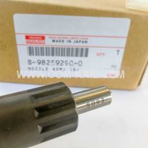 original common rail injector 295050-1550 8-98259290-0 for ISUZU 6WG1