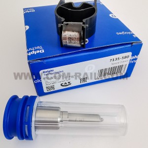 DELPHI kit perbaikan injector suluh asli 7135-580 pikeun EMBR00002D EJBR00002D EMBR00001D EMBR00301D