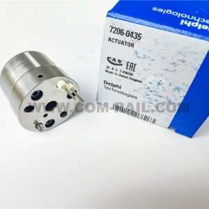 DELPHI genuine fuel injector control valve actuator solenoid valve 7206-0435