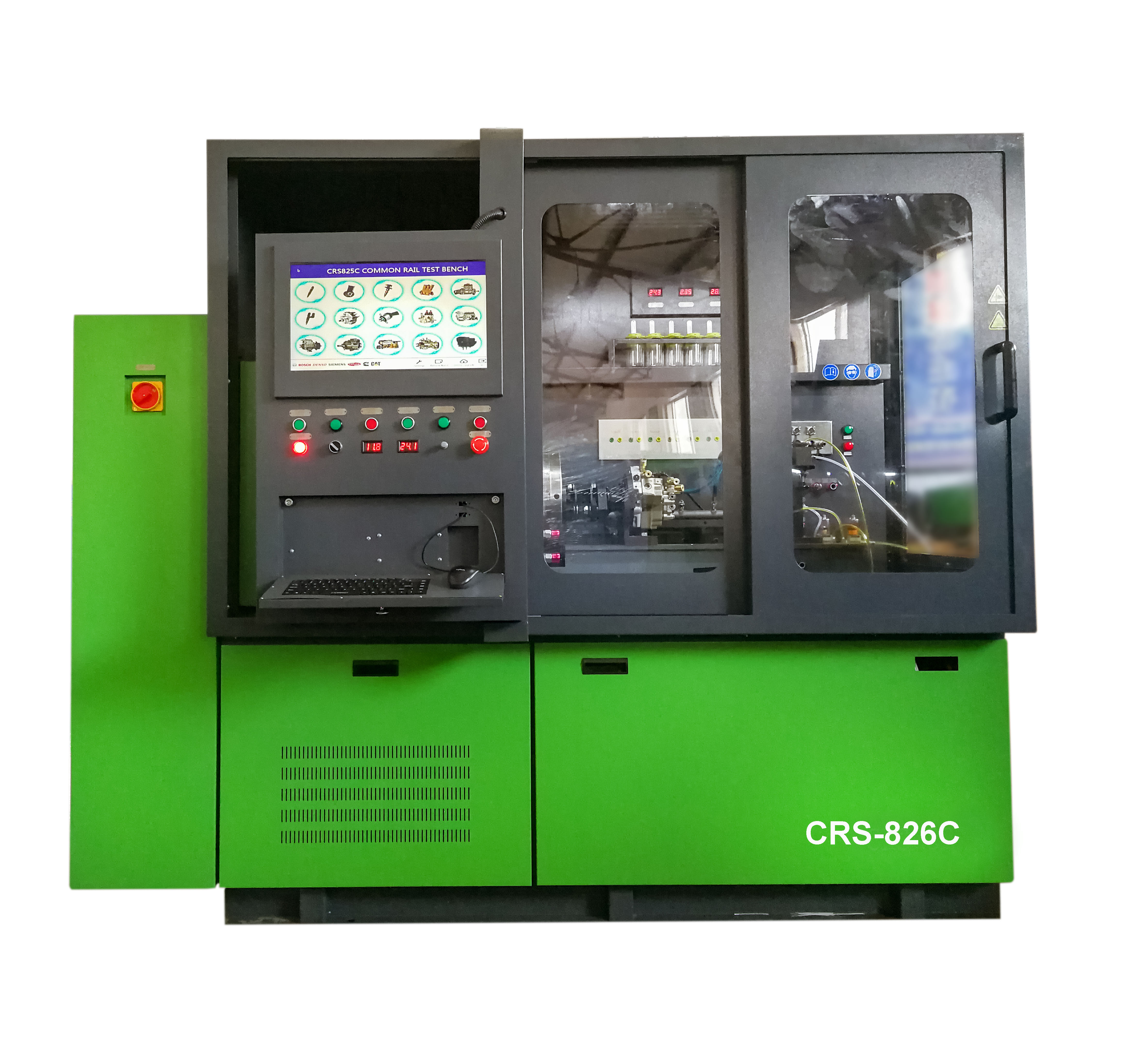 Factory making Fuel Injector Test Equipment - CRS-826C common rail test bench  – Common