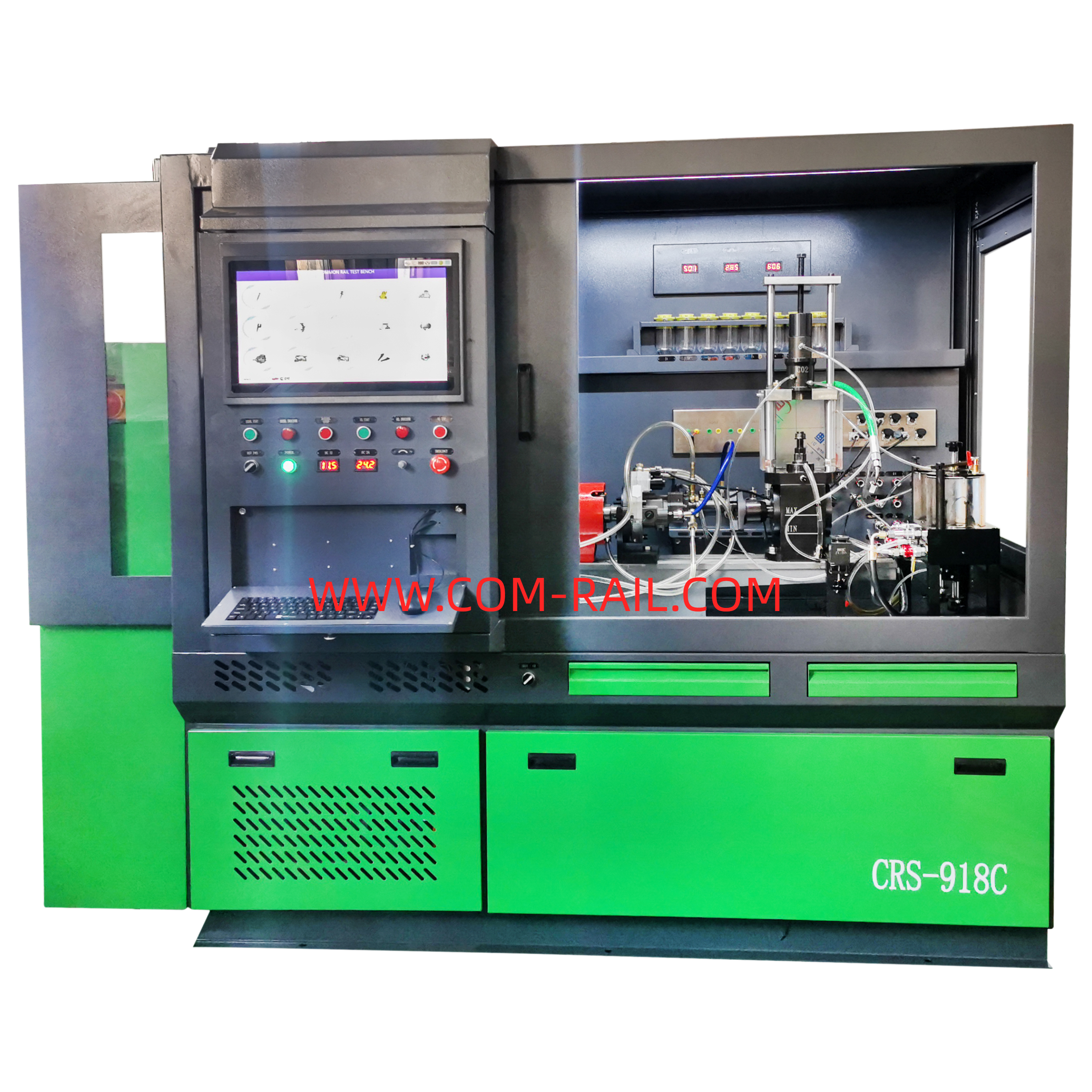 Newest multiple function common rail test bench CRS-918C