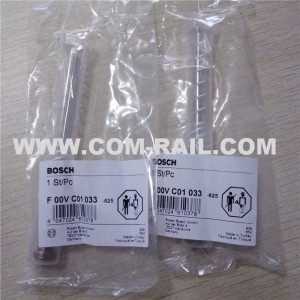 Bosch originalstyrventil F00VC01033 för common rail-injektor 0445110091 ,0445110186 ,0445110279