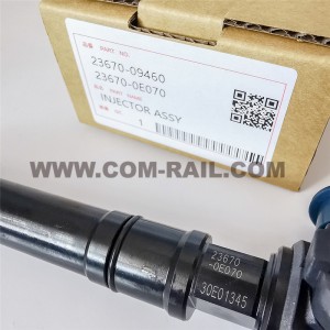 injector common rail fabricat în China 23670-0E070 295700-1140 23670-09460