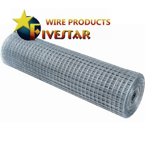 Hot dipped galvanized welded wire mesh for poultry cages