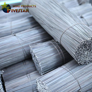 Manufacture excellent quality straight cut tie wire