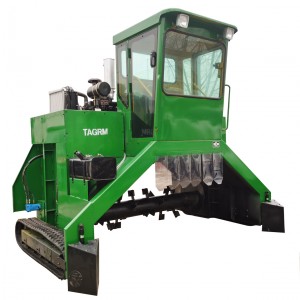 One of Hottest for Potato Straw Compost Windrow Turner - M2600 Organic Waste Compost turner – TAGRM