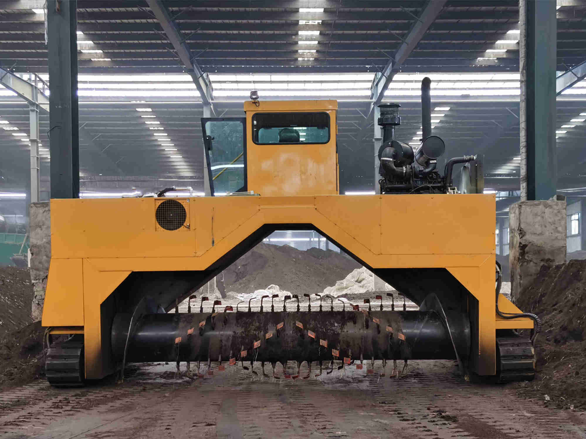 3 types of self-propelled compost turners’ working principle and application