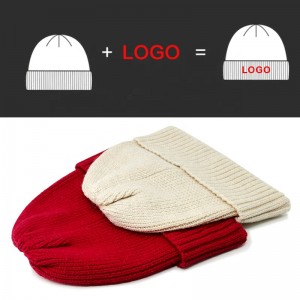 Ladies Winter Elegant Fashion Designer Hats Women, Woolen Inspired Girls Slouch Ribbed Beanie Red Woman’s Knitted Hats