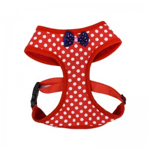 Pet Supplies Small and medium-sized dog traction chest and back Industrial pet polka dot chest harness Dog Supplies Purchasing Agent YiwuTrading company