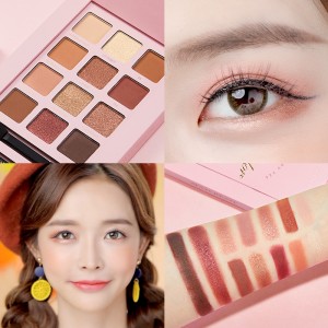 Customized Logo Eyeshadow Makeup Palette With Your Own High Pigment Matte Eyeshadow