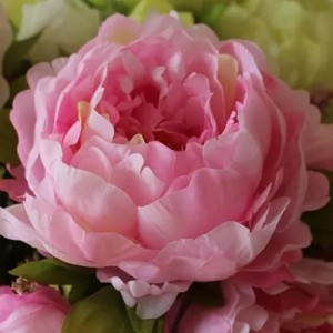 7 flowers heads Artificial flower peony silk flower for wedding and home decoration