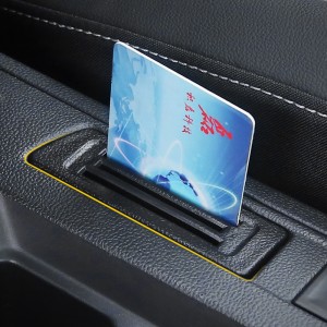 Card Inserter Coin and Card Slot Storage Box for Volkswagen VW T-ROC T Roc TROC Accessories 2018 2019 2020