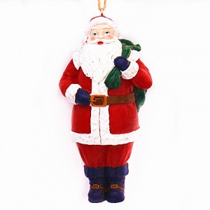 New Product Christmas Father Christmas With Bag Ornament For Christmas tree Ornaments