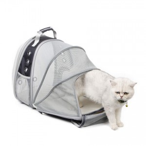 Carrier Cat Dog Bag Travel Portable For Bubble Transparent Capsule Space Breathable Expandable Astronaut Bird Mesh Pet Backpack