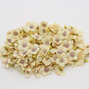 Daisy Flower Head Mini Silk Artificial Flowers Decor For Home Wedding Decoration DIY Garland Headdress Fake Flowers