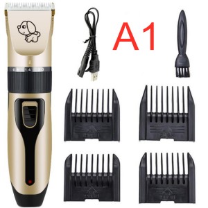 Rechargeable Pet Hair Remover Cat Dog Hair Trimmer Electrical Pets Hair Cut Machine dog groomng kit