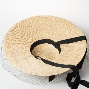 Wholesale Fashion Ladies Extra Wide Brim Hats Natural Straw Sun Hat Oversize Floppy for Women Floppy Straw Chapeau