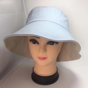 Customized Summer Sun Beach Outerdoor Bucket Cotton Hat