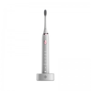 China factory wholesaler bluetooth sonic vibration toothbrush with 800mAh rechargeable battery with CE ROSH certificated