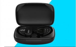 Digital display TWS noise reduction ear-mounted sports wireless bluetooth headset
