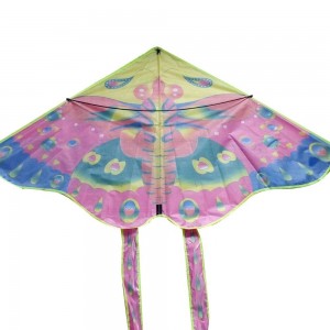 Promotional kids flying nylon butterfly kite