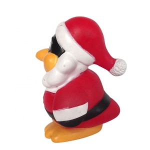 Factory Direct Sales Santa Christmas Baby Bath Floating Toy Rubber Duck Toy