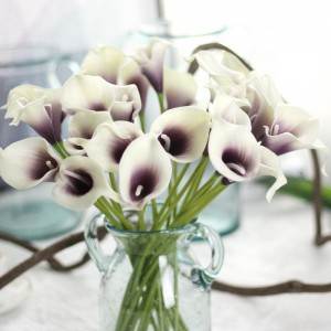Wholesales decoration Calla lily PU artificial flower for home decor