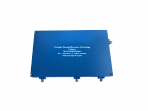 DC~2650MHz/4200-5300MHz/6300-8000MHz Microstrip Triplexer