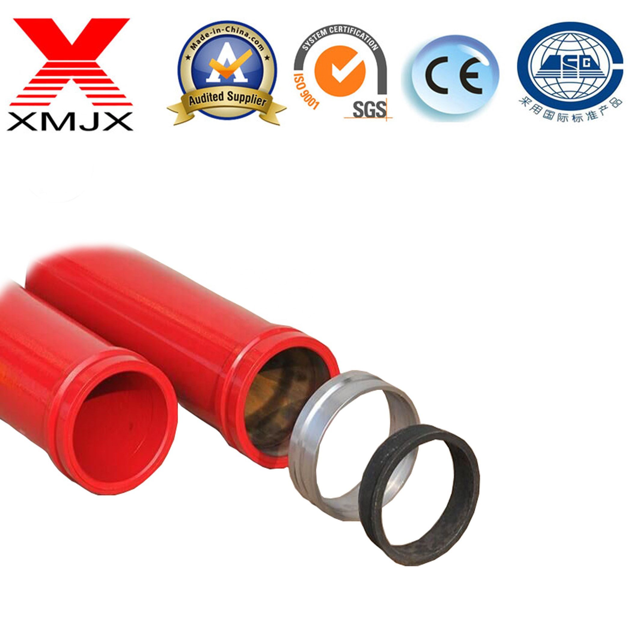 8 Year Exporter 112 twin wall pipe - Hot Sale Wear Resistant Harden Pipe Concrete Pump Spare Parts – Ximai