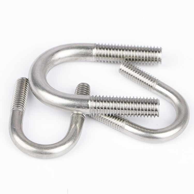 Polished Surface Steel Pipe U Bolt Clamp