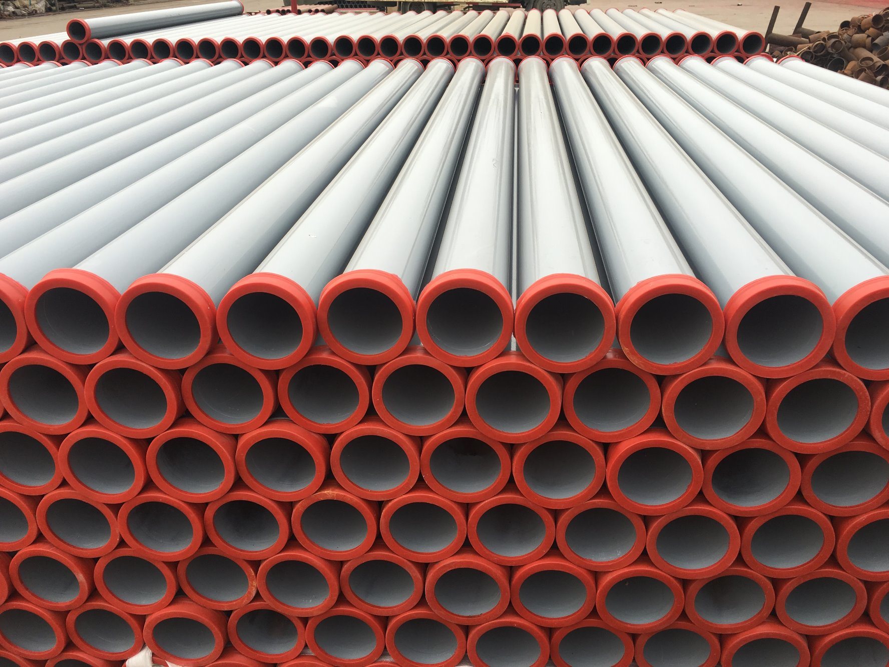 Concrete Pump Parts Single Wall Seamless Pipe Srtaight Pipe