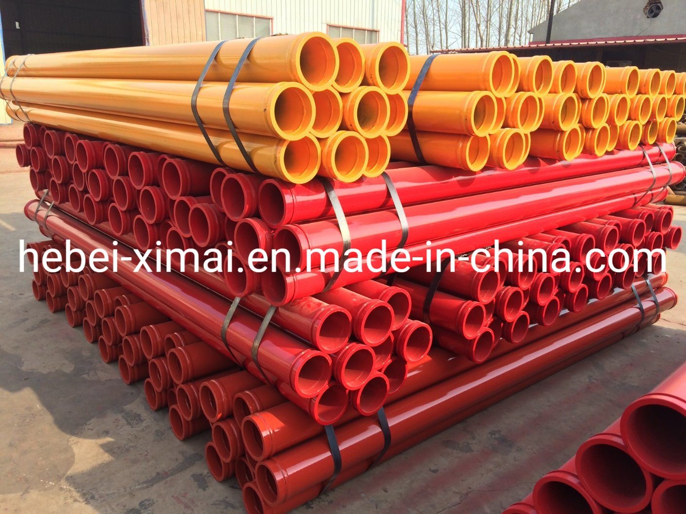 professional factory for Lay Flat Hose - Hebei Ximai Machinery Hardened Single Wall Boom Pipe (DN125 6.35mm) – Ximai