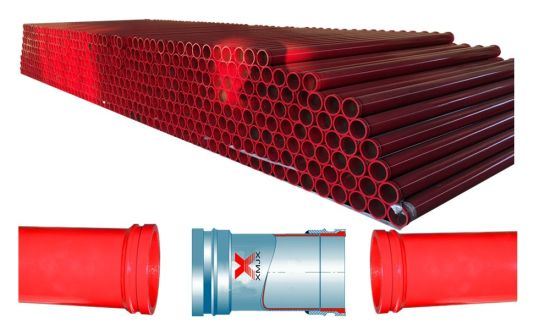 Fast delivery Swing arm - China Manufacture Concrete Pump Twin Wall Boom Pipes for Putzmeister – Ximai