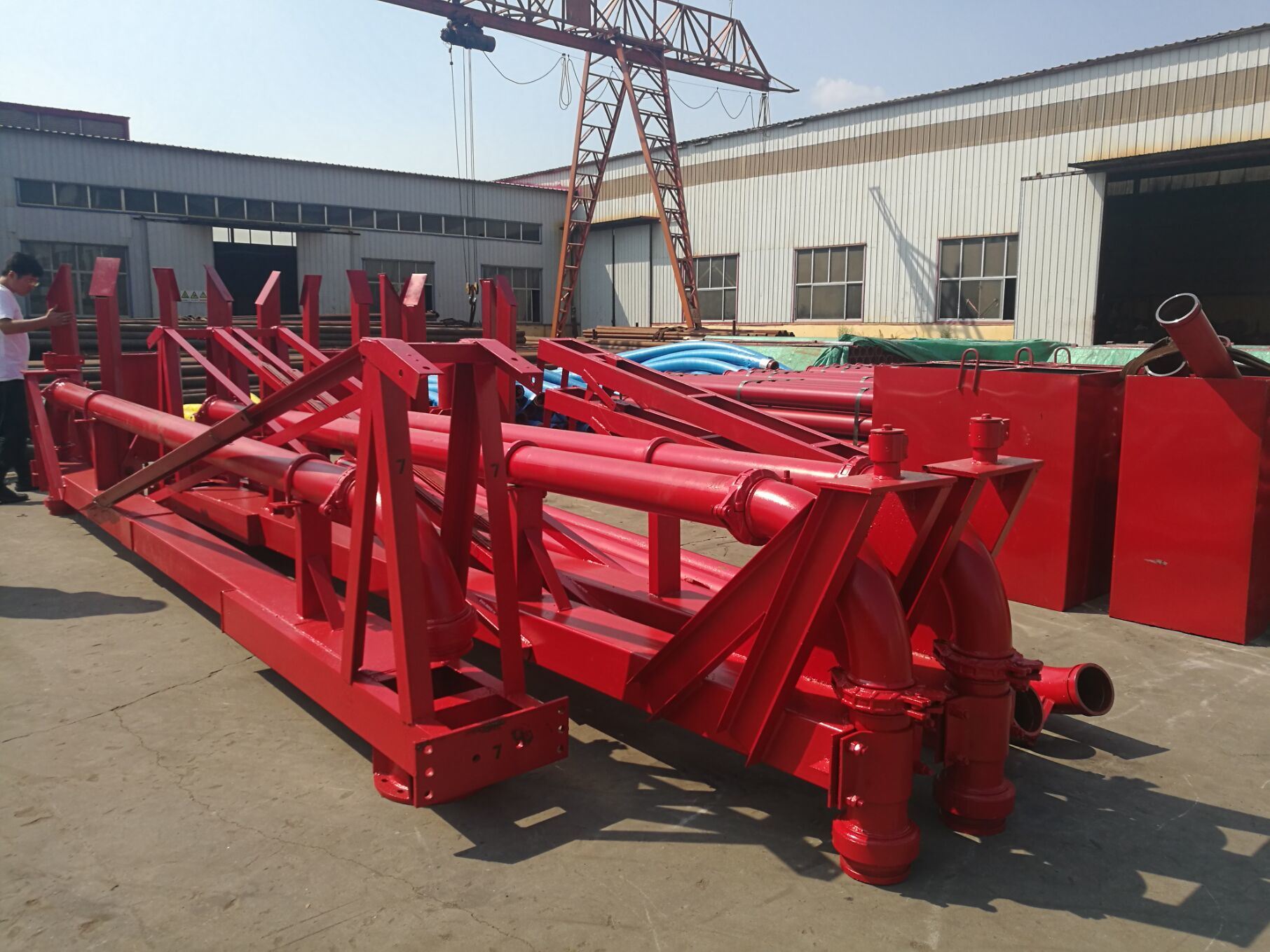 Placing Boom 12m 15m 18m or Customized Concrete Placer