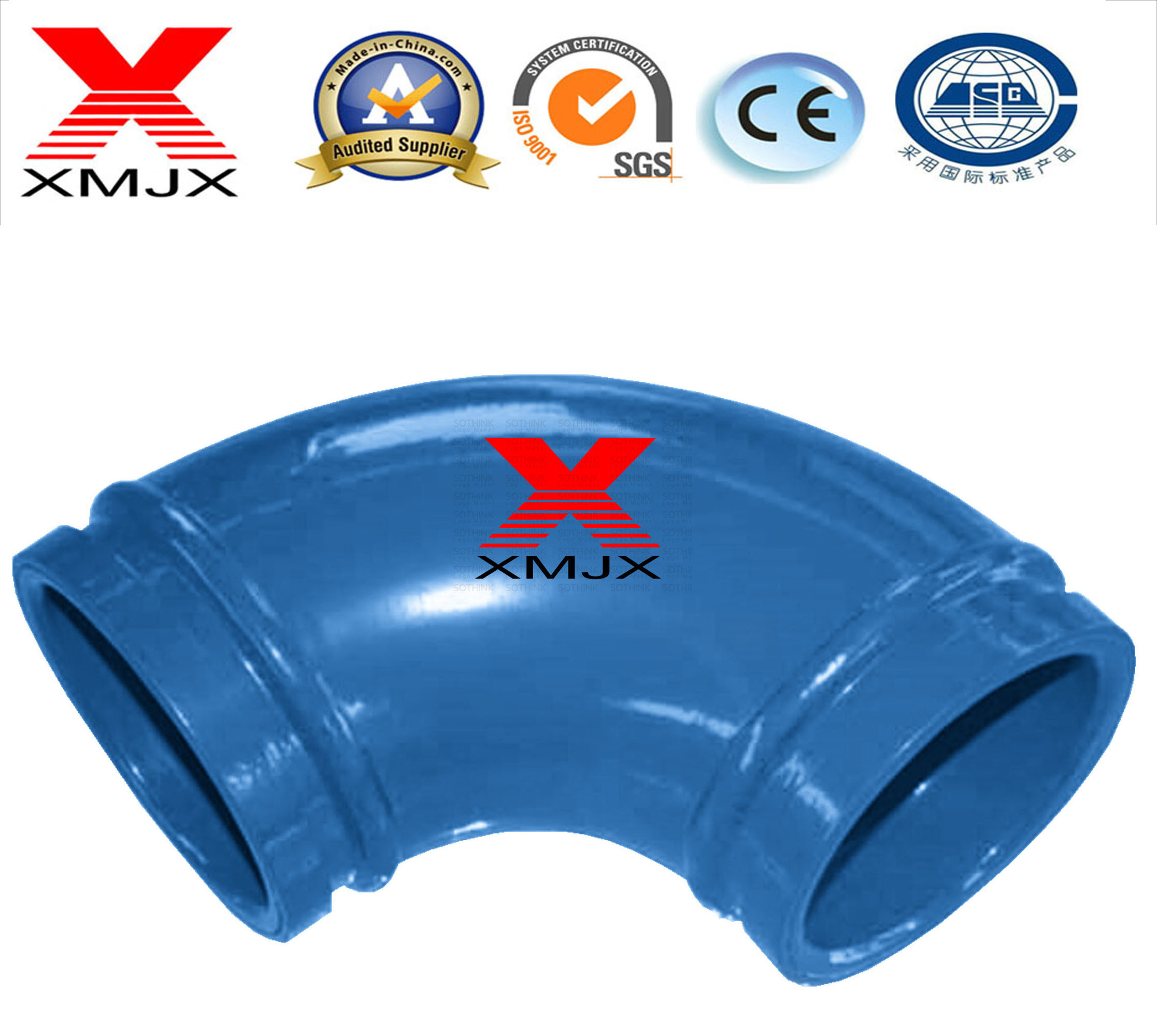 Factory For Inc Pumps - Concrete Pump DN127 R275 90d for Zoomlion – Ximai