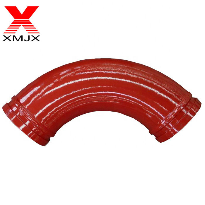 China Cheap price Portable Concrete Pump - DN150 Concrete Pump Spare Parts Twin Wall Bend Elbow – Ximai