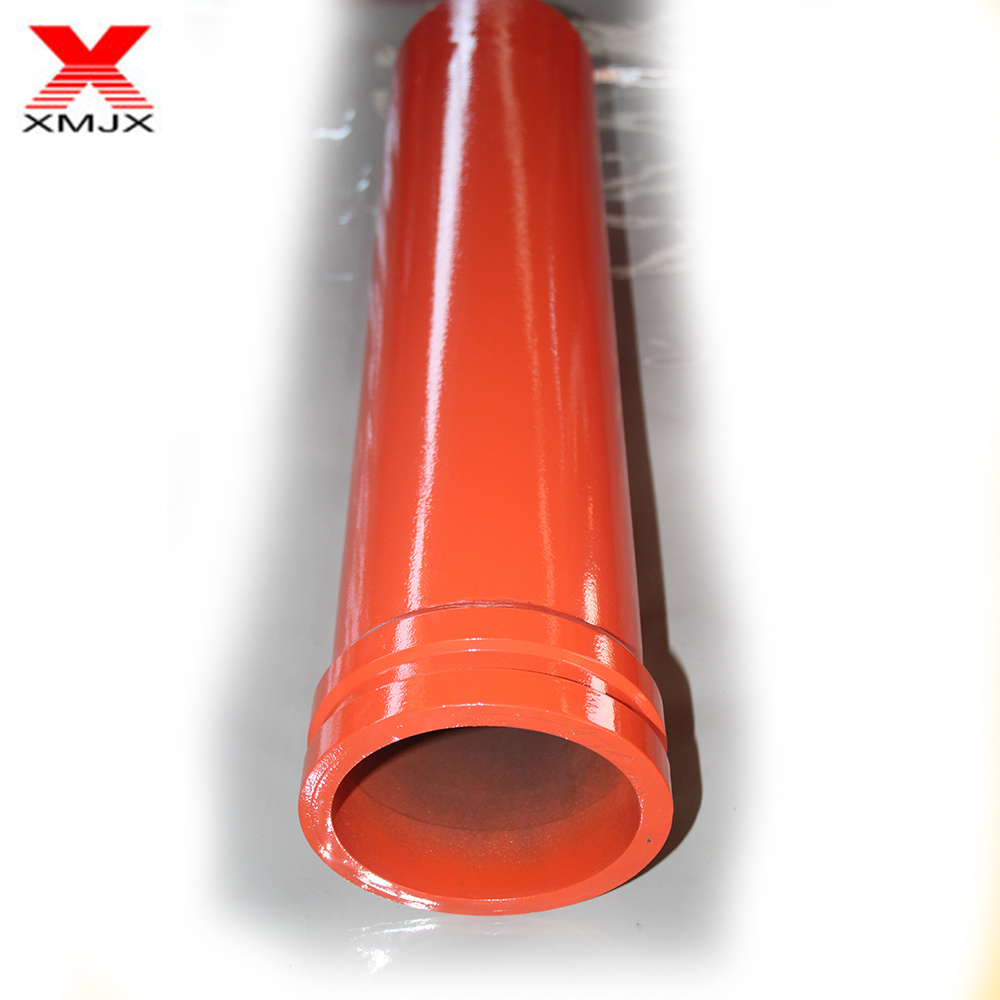 Double Wall Steel Pipe DN125 3m Seamless Twin Wall Pipe Concrete Pump Pipe