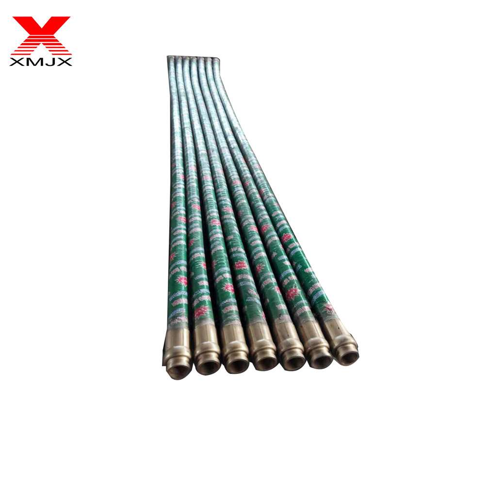 Well-designed DN117 pipe - Concrete Pump DN75 3" 5m One End or Two Ends Fabric Braid Hose – Ximai