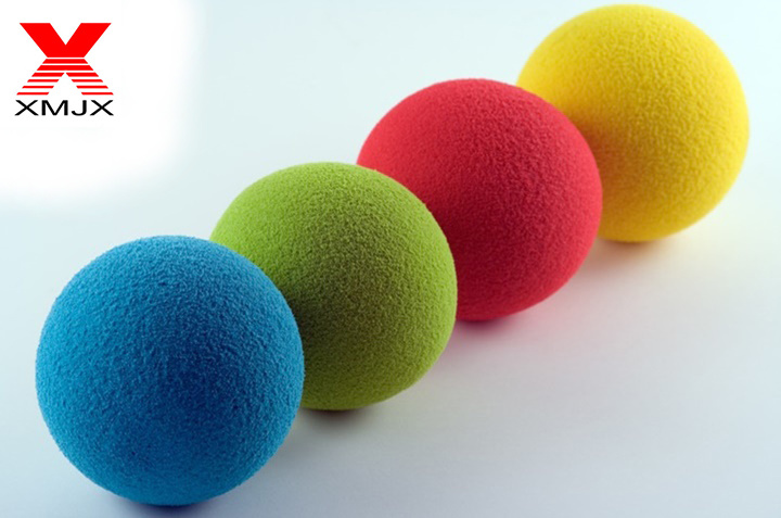 Pipe Cleaning Rubber Sponge Balls Hard DN150