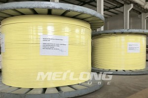 Hot sale Stainless Steel Capillary Tube - PVDF Encapsulated N08825 Chemical Injection Line Tube – MEILONG