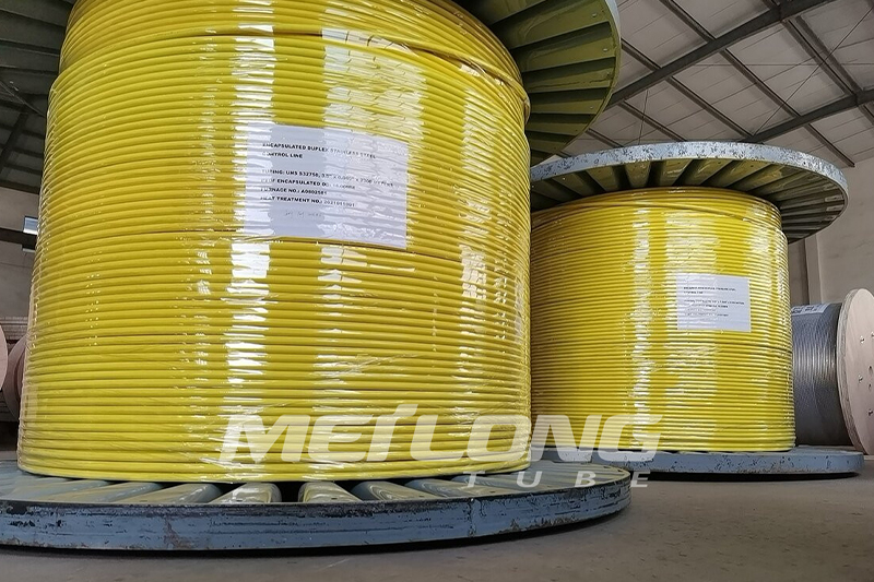 Reasonable price N06625 Capillary Tubing - FEP Encapsulated Incoloy 825 Chemical Injection Line Tube – MEILONG