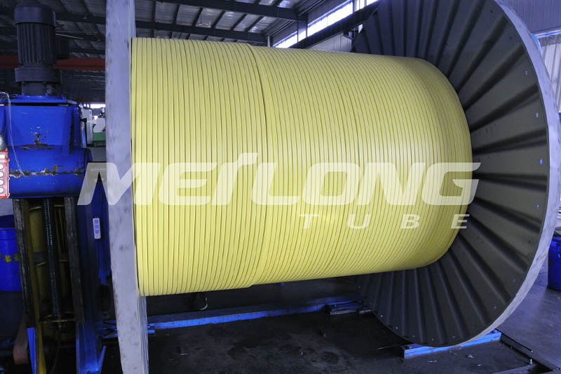 Wholesale Price Duplex Stainless Steel Control Line Tube - FEP Encapsulated Incoloy 825 Hydraulic Control Line Flatpack – MEILONG