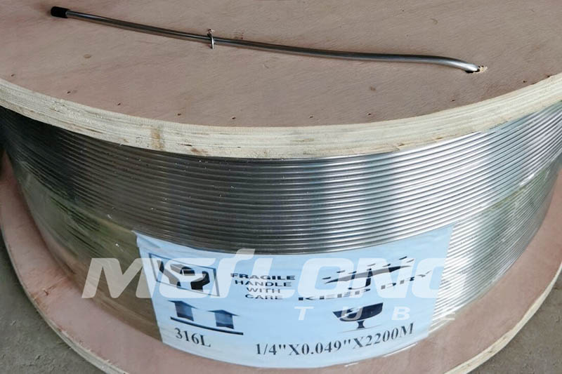 OEM China Alloy 625 Chemical Injection Tube - Incoloy 825 Capillary Tube Chemical Injection Line – MEILONG