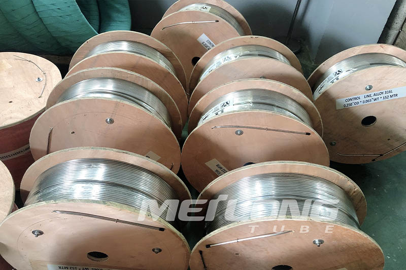 OEM Factory for Alloy 625 Chemical Injection Line Tube - Inconel 625 Capillary Tubing Chemical Injection Line – MEILONG